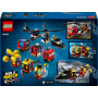 LEGO CITY GREAT VEHICLES 60462 ELICOTTERO, AUTOPOMPA E SOTTOMARINO