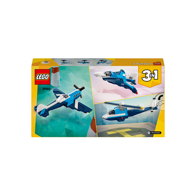 LEGO CREATOR 31160 VELIVOLO: AEREO DA COMPETIZIONE 7+