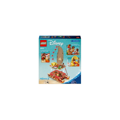 LEGO DISNEY PRINCESS 43270 LA CANOA DI VAIANA 6+