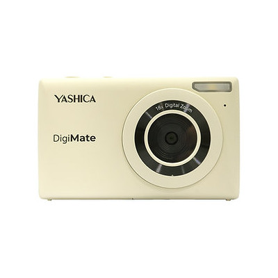 YASHICA DIGIMATE WHITE YAS-DGM100-OW BIANCA  64MP, F/3.20 - 7.36MM, ZOOM DIGITALE 18X, USB TYPE C