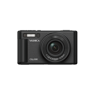 YASHICA CITY 100 BLACK YAS-DGC100-BK - CMOS13MP  F/3.20 - 7.36MM ZOOM DIGITALE 4X ZOOM OTTICO 3X  USB TYPE C