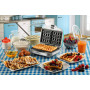 ARIETE 1973 MACCHINA X WAFFLE MAKER 700W PARTY TIME AZZURRO