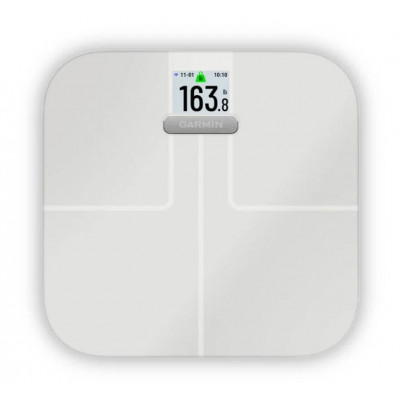 GARMIN INDEX S2 SMART SCALE BIANCA BILANCIA INTELLIGENTE 010-02294-13