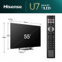 HISENSE 55U79NQ TVC LED 55 4K SMART MINILED PRO ULED HDR10  144HZ