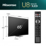 HISENSE 65U8NQ TVC LED 65 4K SMART MINILED PRO ULED HDR10  144HZ