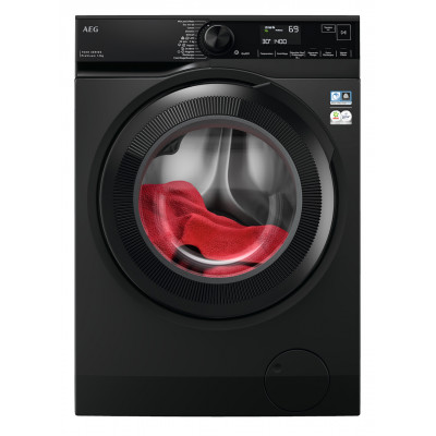 AEG LR7BLACK LAVATRICE CF 9KG 1400G A PLANA NERA INV VAP PARTN