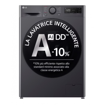LG F4R5011TSM LAVATRICE CF 11KG 1400G A-10  INV VAP TURBOWASH N
