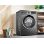 BOSCH WGG244ZRIT LAVATRICE CARICA FRONTALE 9KG 1400G A INVERTER NERA VAPORE  SERIE6