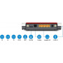AVM BOX68505G ROUTER 5G WIFI5 AC866/N450 4LAN GBIT 1USB3 VOIP/D