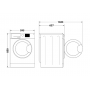 HOTPOINT NFR79WIT LAVATRICE CF 9KG 1400G A-10  INV VAP
