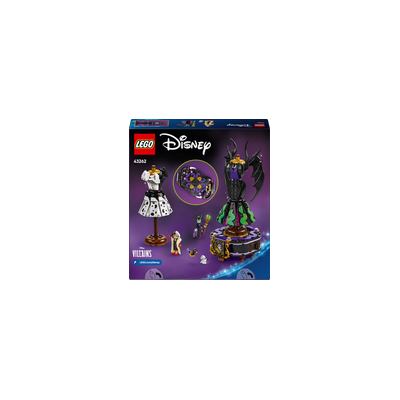 LEGO DISNEY CLASSIC 43262 ABITI DI MALEFICA E CRUDELIA DE MON