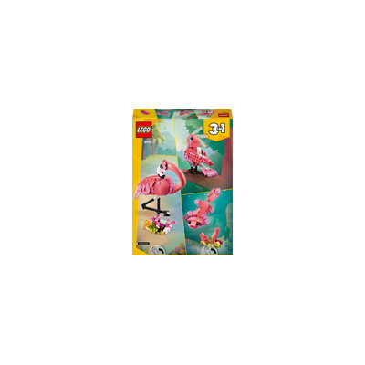LEGO CREATOR 31170 ANIMALI SELVATICI: FENICOTTERO ROSA