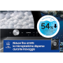 SAMSUNG WW90DG6U85 LAVATRICE CF 9KG NERA 1400G A ECODOSE VAP WIFI