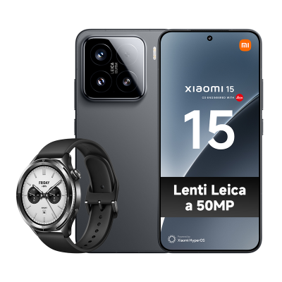 XIAOMI XIAOMI 15 S.PHONE XIAOMI 15 12/256GB BLACK   WATCH S4