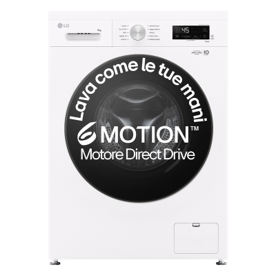 LG F4NX1009NW LAVATRICE CF 9KG 1400G A INV VAP    TOPREMOVIBILE