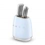SMEG KBSF02PB CEPPO CON SEI COLTELLI AZZURRO