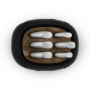 SMEG KBSF02BL CEPPO CON SEI COLTELLI NERO