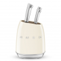 SMEG KBSF02CR CEPPO CON SEI COLTELLI PANNA