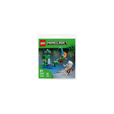 LEGO MINECRAFT 30705 DUELLO NELLA GROTTA LUSSUREGGIANTE 6+