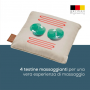 BEURER MG139 BEIGE CUSCINO SHIATSU GREEN PLANET MATERIALE RICICLATO
