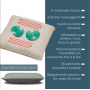 BEURER MG139 BEIGE CUSCINO SHIATSU GREEN PLANET MATERIALE RICICLATO