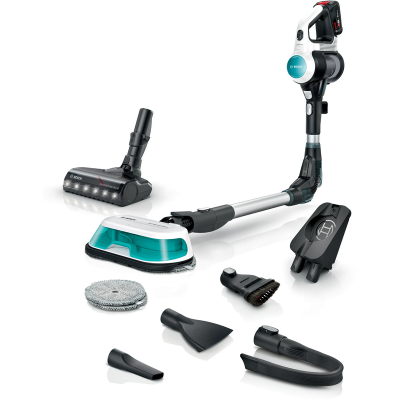 BOSCH BCS71HYG4 SCOPA LAVAPAVIMENTI RICARICABILE UNLIMITED 7 PROHYGIENIC ACQUA BIANCO