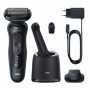 Braun Series 5 52-N7200cc Rasoio Elettrico Wet & Dry Nero 3 Lame con Trimmer