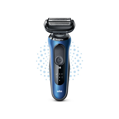 BRAUN 61-B1000S RASOIO 3 LAME FLESSIBILI LAVABILE RICARICABILE