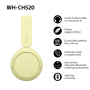 SONY WHCH520Y.C CUFFIA BT MIC 60H YELLOW