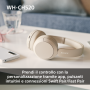 SONY WHCH520Y.C CUFFIA BT MIC 60H YELLOW
