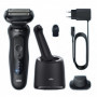 Braun Series 5 52-N7200cc Rasoio Elettrico Wet & Dry Nero 3 Lame con Trimmer