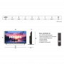 PHILIPS 40PFS6000/ TVC LED 40 FHD SMART TV AMBILIGHT WIFI  3 HDMI 2U