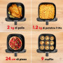 MOULINEX EASY FRY MEGA EZ855H FRIGGITRICE AD ARIA MEGA CAPACITY  7,5L8 PROGRAMM