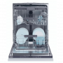 DELONGHI L6NP83D-SH LAVASTOVIGLIE INC 60CM 15 COP C SLIDING