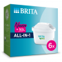 BRITA MAXTRAPRO FILTRI MAXTRA PRO ALL IN ONE PACK  PACK6 1050887