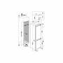 HOTPOINT HAC18T112 FRIGO COMBI INC 250LT NF H177-L54 INV