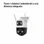 IMOU CRUISER DUAL 6MP VIDEOCAMERA IP ESTERNO MOTORIZZATA 355 6MP FULL COLOR IP66