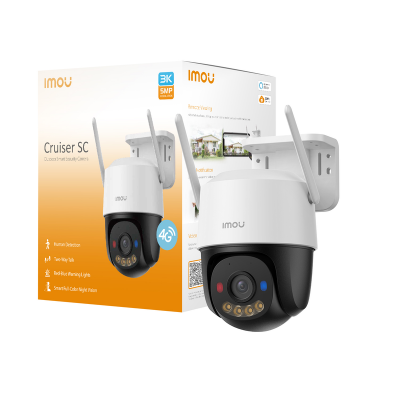 IMOU CRUISER SC 4G 2K VIDEOCAMERA IP ESTERNO 4G MOTORIZZATA 355 3MP FULL COLOR IP66 SLOT MICROSD