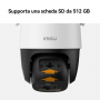 IMOU CRUISER SC 4G 2K VIDEOCAMERA IP ESTERNO 4G MOTORIZZATA 355 3MP FULL COLOR IP66 SLOT MICROSD