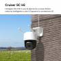 IMOU CRUISER SC 4G 2K VIDEOCAMERA IP ESTERNO 4G MOTORIZZATA 355 3MP FULL COLOR IP66 SLOT MICROSD