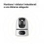 IMOU RANGER DUAL 6MP VIDEOCAMERA IP DA INTERNO MOTOR360 DUAL 6MP TRACKING AI SLOT MICROSD
