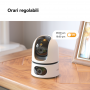 IMOU RANGER DUAL 6MP VIDEOCAMERA IP DA INTERNO MOTOR360 DUAL 6MP TRACKING AI SLOT MICROSD