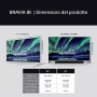SONY K55XR8M25B TVC LED 55 OLED 4K BRAVIA GOOGLE TV HDR10 WIFISAT