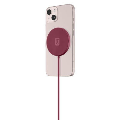 CELLULAR MAGSFWIRELESSCOLR CARICABATTERIE WIRELESS MAGSAFE ROSSO