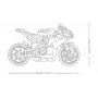LEGO TECHNIC 42202 MOTOCICLETTA DUCATI PANIGALE V4 S 18+