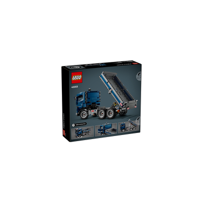 LEGO TECHNIC 42203 AUTOCARRO CON CASSONE RIBALTABILE 9+