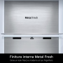 LG GBV7280CPY FRIGO COMBI 387LT H203 NF INOX C METALBACK PORTA