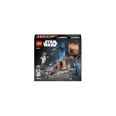 LEGO 75373 BATTLE PACK AGGUATO SU MANDALORE ETA 6 +
