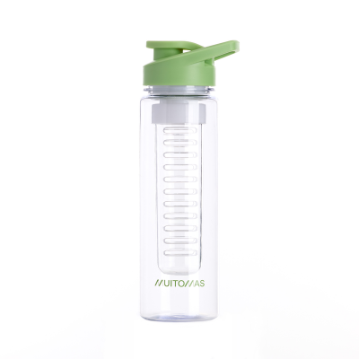 MUITOMAS BORRACCIA CON INFUSORE 700ML GREEN - WBOTTLEINFGN