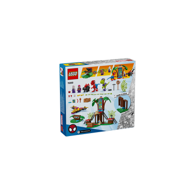LEGO SPIDEY 11200 BATTAGLIA CON IL RAPTOR AL QUARTIER GENERALE SULL   ALBERO DI SPIDER-MAN E GOBBY 4+
